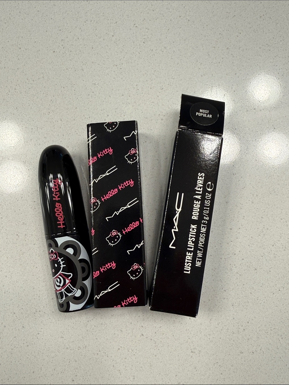 MAC Cosmetics Hello Kitty Limited Edition Most Popular Lustre Lipstick NIB RARE